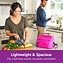bentgo Deluxe Insulated Lunch Bag, 2-Compartment, Purple (BGOBG2-P)~#|#~C0B77C19-D91B-4CF3-8C0D336B69F9B977_sc7