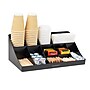 Mind Reader 11 Compartment Plastic Condiments Countertop Organizer, Black (COMORG-BLK)~#|#~C0B8FB6D-A5EE-4C69-B142E068F0B5B530_sc7