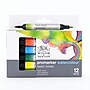 Winsor & Newton Promarker Dual-Tip Watercolor Alcohol Based Marker, Basic Tones, 12/Pack (WNX0290165)~#|#~C0B9039F-A6F5-4E45-8AADAA32D9651018_sc7