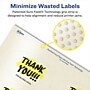 Avery Pearlized Ivory Oval Multipurpose Labels, 2" x 3-1/3", Ivory, 80/Pack (94056)~#|#~C0BA50C6-8AE9-4D53-AD106E0B080EC0E7_sc7