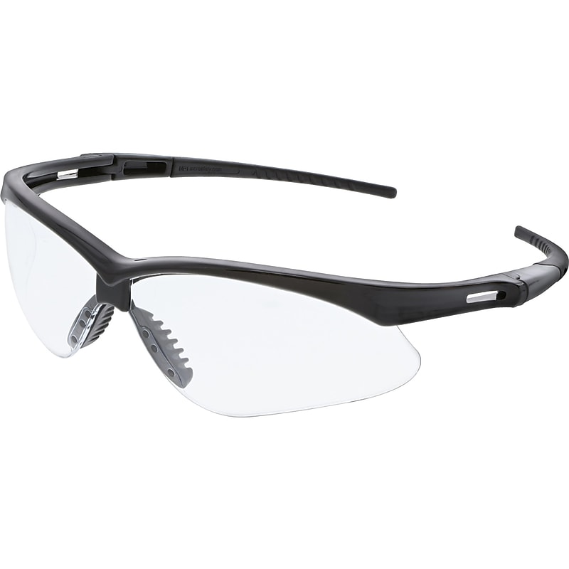 MCR Safety Memphis Anti-Fog Safety Glasses, Wraparound, Clear Lens (MP110AF) image 1