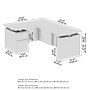 Bush Business Furniture Stratus 60"W Electric L-Shaped Adjustable Standing Desk with File Cabinet, Platinum Gray (SUT015PG)~#|#~C0BF4C7E-CF89-4672-83FD1A6203E40660_sc7
