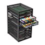 Mind Reader Storage Drawer, 10 Drawers, Metal, Black (10CABMESH-BLK)~#|#~C0C2A07B-1200-403B-B60B49A1B0944A60_sc7