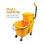 Coastwide Professional Bucket & Side-Press Wringer, 35 Qt., Yellow/Black~#|#~C0C4A5E0-94D0-444E-9B4F943291F8897E_sc7