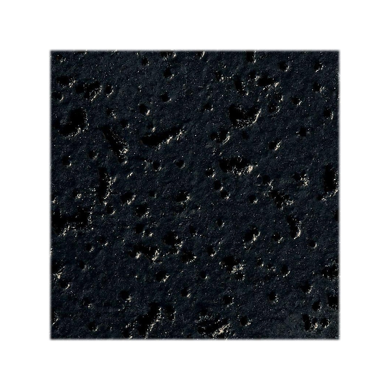 Armstrong FINE FISSURED Square Lay-In Edge Ceiling Tile, 24" x 24", Tech Black, 12/Carton (BP1713BL) image 1