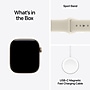 Apple Watch Series 12 GPS Smartwatch, 42mm, Light Gold Aluminum Case with Sand Sport Band, Small/Medium (MJED4LS/A)~#|#~C0D2A257-B80E-4CEB-820D78FCC6CDBFAC_sc7