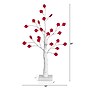Nearly Natural 2-ft Pre-Lit Artificial Valentine's Day Twig Tree with 24 Heart Shaped LED Lights (T5444)~#|#~C0D2F02D-84C8-413E-885C032F6AEB27C4_sc7