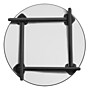 Regency Kee 42" Round Laminate Breakroom Table, Ash Grey/Black (TBF42RNDAGBK)~#|#~C0D37850-887F-42FB-B2A6BC5E35476CB2_sc7