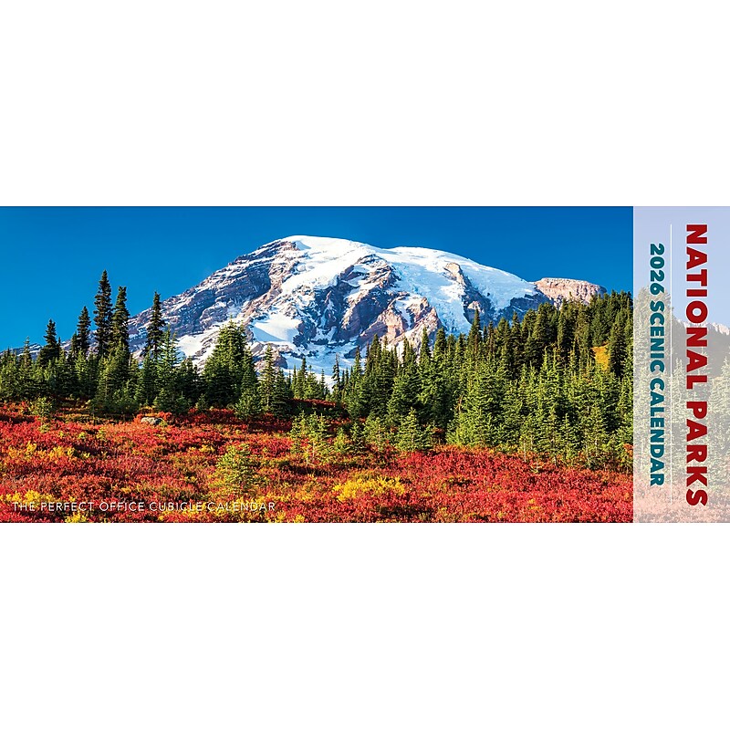 2026 Willow Creek National Parks 6.5" x 15" Monthly Wall Calendar (56271) image 1