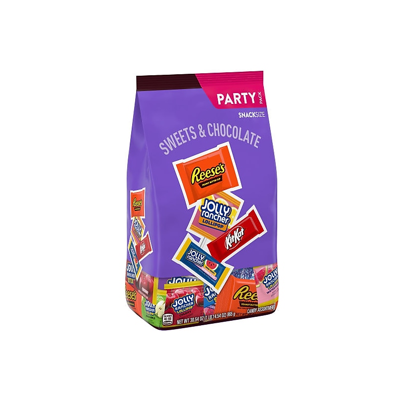 Hershey's Sweets & Chocolate Candy Variety Party Pack, 30.54 oz. (HEC93942) image 1
