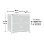 Sauder Cannery Bridge Commercial 2-Drawer Lateral File Cabinet, Letter/Legal Size, 32"W x 22"D, Sindoori Mango (429514)~#|#~C0D9D317-464E-424B-93E5C783DEC7E47A_sc7