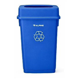 Rubbermaid Commercial Products Plastic Container, 7 Gallon, Blue