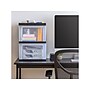Iris 2-Compartment Stackable Desktop Storage Drawer, Black/Translucent White (116352)~#|#~C0DFE104-CB33-4CC3-844DBF85BA7C270B_sc7