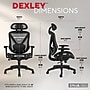 Staples® Dexley Ergonomic Mesh Swivel Task Chair, Black (UN56946)~#|#~C0E51C22-42F9-4E66-8CA7A9BCA4F31911_sc7