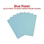 Staples Pastel 30% Recycled Color Copy Paper, 20 lbs., 8.5" x 11", Blue, 500/Ream (14786)~#|#~C0E71AB3-6D73-49BE-AFAF6C8EAFEE729A_sc7