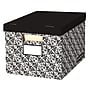 Bankers Box Stor/File Standard Set-Up Corrugated File Box with Lift Off Lid, Letter/Legal Size, Black/White, 5/Pack~#|#~C0E86670-CAE6-448D-87CCE6BDA56A34AA_sc7