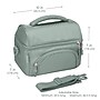 bentgo Deluxe Insulated Lunch Bag, 2-Compartment, Khaki Green (BGOBG2-KG)~#|#~C0E8AC03-3ACD-4D93-A51C77B0398B3538_sc7