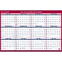 2025-2027 AT-A-GLANCE 36" x 24" Academic & Calendar Yearly Wet-Erase Wall Calendar, Red/Blue (PM200P-28-26)~#|#~C0E8C754-17AA-44D2-988681CF606F777C_sc7