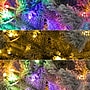 Nearly Natural 7.5-ft Pre-Lit Artificial California Flocked Spruce Christmas Tree with 1000 Color Changing LED Lights (T4799)~#|#~C0E9489B-5221-4868-934787F07502B29C_sc7