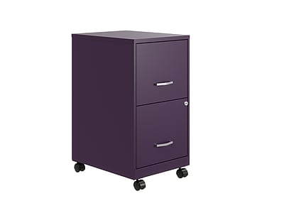 SOHO Smart File 2-Drawer Mobile Vertical File Cabinet - Thumbnail 4
