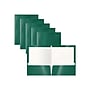 Better Office Glossy 2-Pocket Folder, Dark Green, 25/Pack (80178-25PK)~#|#~C0F1E054-528C-4248-9037F3B4D55E55AB_sc7