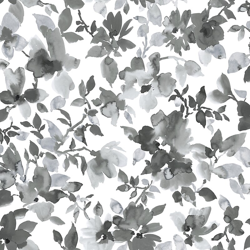 York Wallcoverings Watercolor Floral Peel and Stick Wallpaper (RMK11236WP) image 1