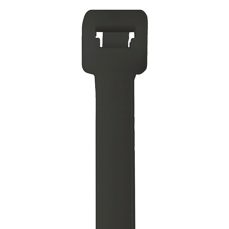 Partners Brand 175 lbs. UV Cable Tie, 24", Black, 100/Carton (CTUV24175) image 1