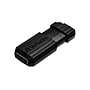 Verbatim PinStripe 32GB USB 2.0 Type A Flash Drive, Black (49064)~#|#~C0F5D50F-3B19-470C-9580AA04018A5B87_sc7
