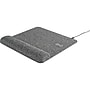 Allsop PowerTrack Plush Foam Non-Skid Wireless Charging Mouse Pad, Gray (32304)~#|#~C0F5E64C-7BCC-4265-BC6C6CD523F00E19_sc7