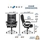 La-Z-Boy Jenkins Ergonomic Bonded Leather Executive Big & Tall Chair, 400 lb. Capacity, Black (60075-BLK)~#|#~C0F8F7B9-691C-498B-A45CF6C185BA2E42_sc7