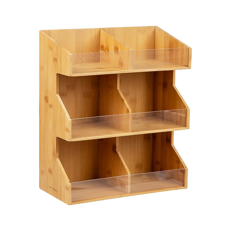 Mind Reader Organizer, Brown (3T2TWD-BRN) image 1