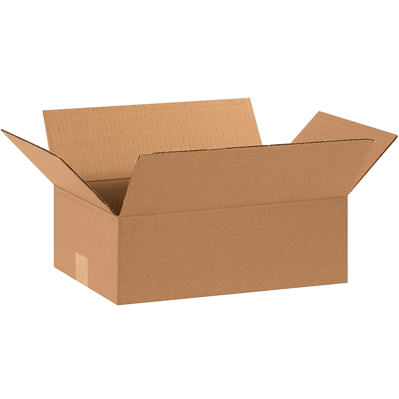 15" x 10" x 5" Shipping Boxes, 25/Pack (15105) image 1