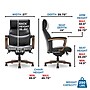 La-Z-Boy Greyson Ergonomic Bonded Leather Swivel Executive Chair, Black (CHR10086B)~#|#~C0FC64F0-C38B-4952-94411FBBBF7F6FBF_sc7