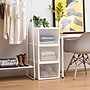 Iris Stackable Storage Drawer, White, 3/Pack (591055)~#|#~C0FD5E5F-E837-48BC-842BF1D7555141C5_sc7