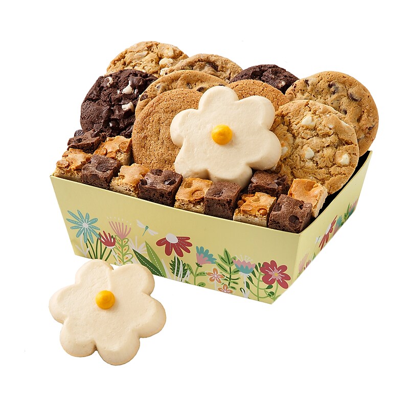 Mrs. Fields Sunshine and Petals Crate Cookies Variety Pack, 33.6 oz. (25SCRAT011) image 1