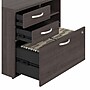Bush Business Furniture Studio A 26" Office Storage Cabinet with 2 Shelves and Drawers, Storm Gray (SDF130SGSU-Z)~#|#~C10289B8-C573-4A9A-A571CE400A3AC0CE_sc7