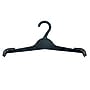 Nahanco 12 1/4" Polystyrene Apparel Hanger, Black, 500/Box (NH03B)~#|#~C1098229-1DA7-423A-BC71ADB83F0D8926_sc7