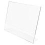 Deflect-O Classic Image Document Holder, 8.5" x 11", Vertical, Table Top, Clear Plastic (66701)~#|#~C10B5D0F-6C39-40C9-83B814198EB07563_sc7