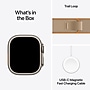 Apple Watch Ultra 4 GPS + Cellular Smartwatch, 49mm, Natural Titanium Case with Sand Trail Loop, Small/Medium (MJAJ4LS/A)~#|#~C10BB9DB-4831-4FC3-B8F6C43DCE206F2A_sc7