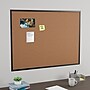 Staples Cork Bulletin Board, Black Frame, 4' x 3' (ST62834)~#|#~C10EF2D6-4D17-4FD7-B4A6401EFDF303C5_sc7