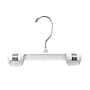 Nahanco 8" Plastic Snap Grip Swivel Hook Skirt/Slack Hanger, Ivory, 200/Pack (1686-8)~#|#~C113B3F4-4D3C-48D2-878EA45ADD700867_sc7