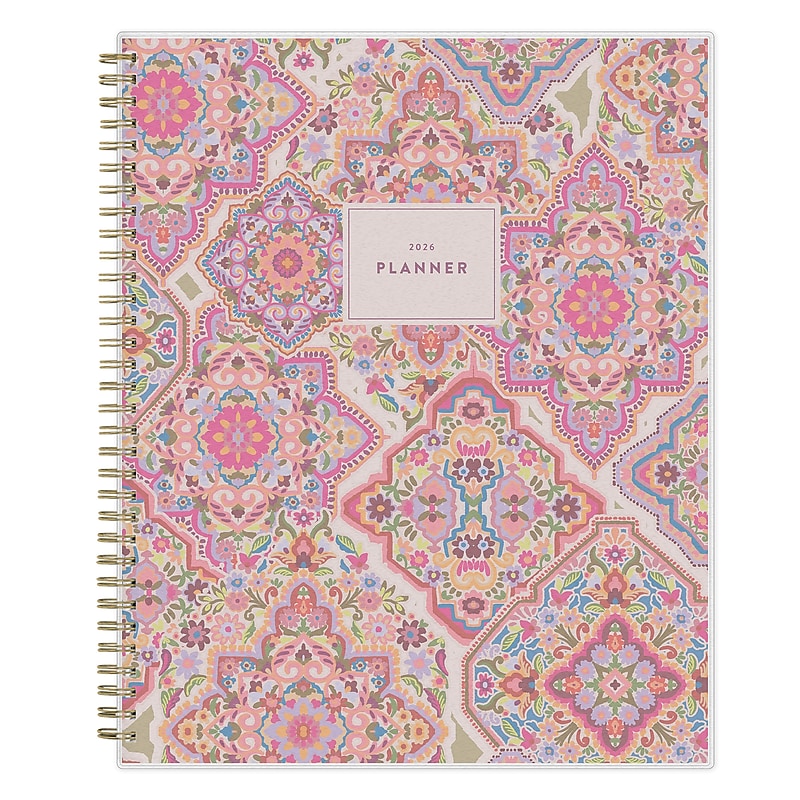 2026 Blue Sky Amalia 8.5" x 11"  Weekly & Monthly Planner, Plastic Cover (148767-26) image 1