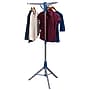 Household Essentials Indoor Steel Drying Rack, Blue/Silver (5009)~#|#~C11860A7-0267-46DA-857C3066A2008D78_sc7