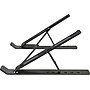 Amer 10" x 6" Aluminum Folding Laptop Stand, Dark Gray (AMRNS02DG)~#|#~C11C6B58-0875-4F21-B63326922C09E2CD_sc7