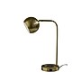 Adesso Emery SuperCharger Incandescent Desk Lamp, 19"H, with USB Port, Antique Brass (2624-21)~#|#~C11C9C63-7633-4B02-A1FA2D98AB87349E_sc7