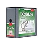 Cardinal XtraLife ClearVue 6" 3-Ring View Binders, D-Ring, Black (26361)~#|#~C11D8E0E-DDB3-4009-958CCEA37B13350A_sc7