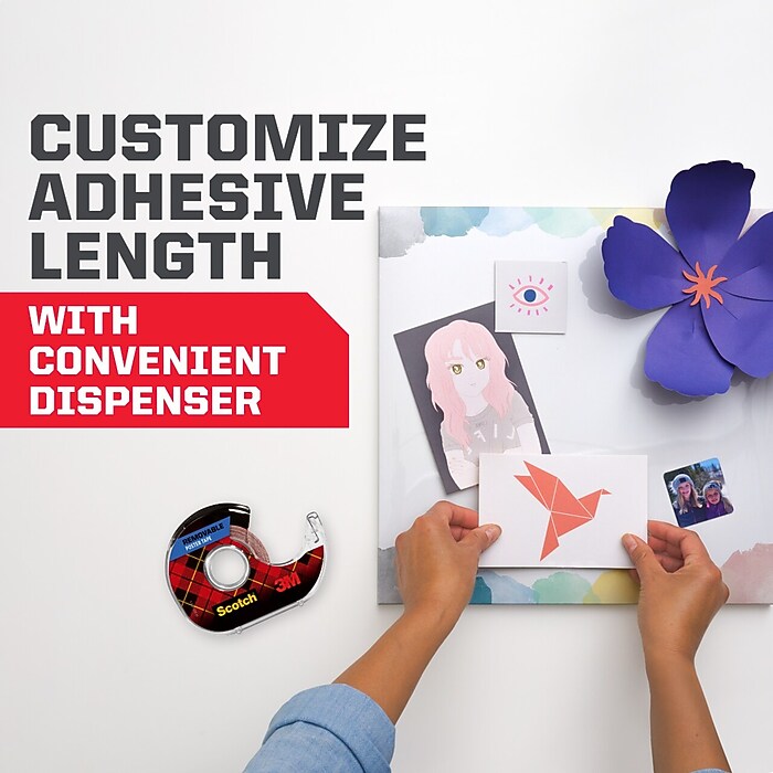 Scotch Poster Indoor Double-Sided Mounting Tape, 0.75