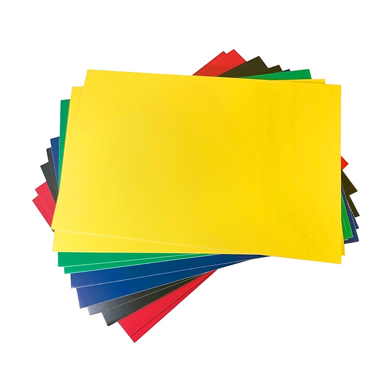 Flipside Foam Displays, 2.5' x 2', Assorted Colors, 10/Carton (20320) image 1
