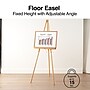 Staples Display Easel, 64", Natural Pine Hardwood (28219US/50447US)~#|#~C127C519-C788-4125-A401182FF969D080_sc7