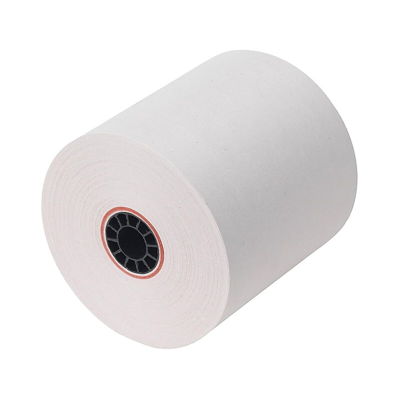 Staples Bond Paper Roll, 3" x 150', 50/Carton (18306-CC) image 1